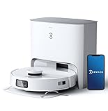 ECOVACS DEEBOT T10+ Saug- & Wischroboter mit 3,2L Absaugstation (3000Pa, AIVI Hindernisvermeidung, OZMOPro Oszillierendes Wischen, Video-Manager mit Echtzeit-Videochat,YIKO Sprachassistent, 3D-Karte)