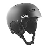 TSG - Gravity Dual zertifizierter Snowboard- & Skihelm - Hardshell-Schutz, abgestimmt, eng anliegender Komfort, geringe Passform, 14 Belüftungsöffnungen, verstellbare Polsterungen, Ohrpolster, Goggle