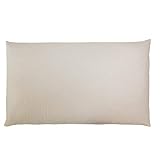 GIRAFFENLAND Bio Hirsekissen 40x60cm, Schlafkissen Bio-Perkal + Bio Füllung, direkt befüllt | ungefärbt und ungebleicht - Kopfkissen mit Hirse