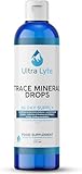 Ultra Lyte Trace Mineral Drops – 237 ml All Natural Complete Mineral Complex Nahrungsergänzungsmittel – 96-Tage-Versorgung – Elektrolyt Drops – 72 Trace Minerals