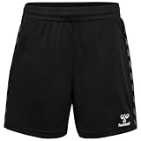 Hummel Unisex Kinder Hmlauthentic Pl Kids Shorts, Schwarz, 164 EU