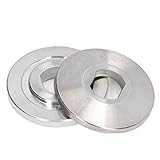 Gehrungssägeblatt-Klemmscheibe, 2-teilige Schneidemaschinen-Druckplatte, Hartmetall-Lagerblock für 10-Zoll-Aluminium-Gehrungssäge