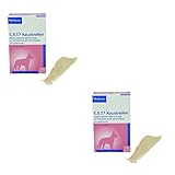 Virbac C.E.T. Kaustreifen für große Hunde (25 bis 40 kg Körpergewicht) - Doppelpack - 2 x 141g