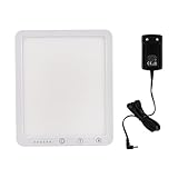 bergxperten Lumialis - Tageslicht-Therapielampe gegen Vitamin-D-Mangel, Winterdepression und chronische Müdigkeit 10000 Lux Dimmbare Tageslichtlampe mit LED Technologie