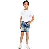 NAME IT Jungen Nkmtheo Xsl Dnm L 5495-th Noos Shorts, Medium Blue Denim, 128 EU