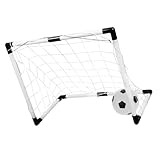 WESIEVYA Mini-fußballtor Außenspielzeug Faltbares Fußballtor Für Kinder Tragbares Sport-torwand-Netz