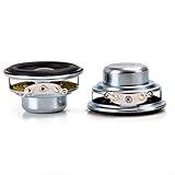 KNOKR 1,5 Zoll Wasserdichter Lautsprecher 4 Ohm 5w DIY. Mini Sound Box System Tragbare Computerlautsprecher 40mm Full Range Lautsprecher Einheit 2 stücke Regallautsprecher
