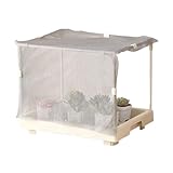 Tragbares Gewächshaus, kleines Pflanzenhaus | Urban Farming Gemüseanbau Zubehör für Terrasse, Hinterhof, Wohnung, Garten, Balkon