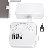 Kühlschrankschlösser für – Kindersicherung des Gefrierschranks mit Passwort | Sicherheitsschlösser mit Klebepads | Multifunktionaler Türriegel für den Kühlschrank