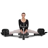 Beinstrecker Maschine, Mechanischer Spagattrainer mit Gelenkschutz-Kissen, Rückenlehnen-Kissen, 180° Dehnen Bein-Spreizer, Spagat-Trainer für Yoga Fitness Tanzbegeisterte