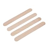 TOYZFRIENDY 50 Stück Holz Wachsspachtel Sticks für Haarentfernung Vielseitige Wachsanwendung Sichere und Langlebige Holzstäbchen für Gesicht und Körper Professionell für Salon und Zuhause