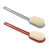 WOFASHPURET 2Stücke Badbürste Weiche Nylonhaare Für Sanfte Massage Und Reinigung Im Badezimmer Für Männer Und Leicht Und Kompakt