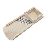 HolzFee Krauthobel Holz Gemüsehobel 66 x 24 cm Buchenholz