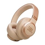 JBL Live 770NC – Kabellose Over-Ear-Kopfhörer mit echter adaptiver Geräuschunterdrückung mit intelligenter Umgebung, bis zu 65 Stunden Akkulaufzeit, bequemer Stoff-Kopfbügel und Tragetasche