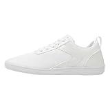 Sneaker Damen Flache Sohle, Freizeitschuhe Damen Sportlich Elegant, Laufschuhe rutschfest, Fitnessschuhe Atmungsaktiv, Sportschuhe Einfarbig, Halbschuhe Bequeme, Turnschuhe Leicht