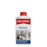 MELLERUD Marmor Reiniger | 1 x 1 l | Effizientes Mittel zum Schützen und Pflegen von Natur- und Kunststein Oberflächen im Innenbereich