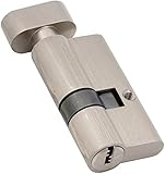 door lock with key， 1PC Türzylinder Sicherheit Kupfer Schließzylinder Der Schlüssel for Innenraum (Color : 80mm 40 Add 40)