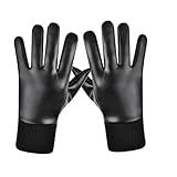 Generisch Winter Fahrradhandschuhe | wasserdichte Unisex Fäustlinge | Eislauf Handschuhe | Für Laufen, Radfahren, Wandern, Motorradfahren, Urbanes Pendeln, Kaltes Wetter