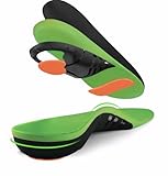 Orthopädische Einlegesohlen für Damen & Herren Fußgewölbestütze Prävention Bei Plantarfasziitis & Fersensporn Arbeitsschuheinlagen Ergonomische Schuhsohlen Schuheinlagen Orthopädische (Grün, 40-43)