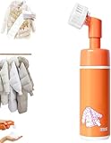 Trockenreinigungsmittel mit Bürstenkopf für Daunenjacken,Daunenbekleidung,Schnellwaschmittel,Trockenreinigungsmittel mit Bürstenkopf,Daunenwaschmittel für alle Daunenjacken (1 Stück)