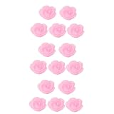 CAXUSD 15 Stk Rosenkerzenlicht Sonnenblumenkerze schwimmende Rosenkerzen schwimmende Paraffinkerzen hochzeitskerze flower candle Kerzen zum Schwimmen Rosenkerzen aus Paraffin Rosa