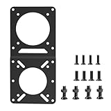 Zqxnt Für Kleine Monitorständer Passende Hole Metall Verlängerungsplatte Ausdehnung Klammer Mit Schrauben Wirtszubehör Verstellbare Montierungsplatte