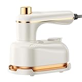 Reisebügeleisen, Effektive Schnelldampfbügelmaschine, manuelle Bügelmaschine für Textilien für Kleidung Hemden Bettwäsche Steppdecken Zimmer Reise