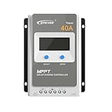 EPEVER Tracer 4210AN MPPT Laderegler charge controller 40A auto work 12V/24V LCD Display commen negative Erdung
