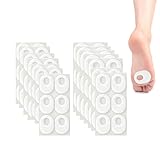 Bamyli 84 Stück Hornhautpolster, hühneraugen entferner, Hühneraugen Pflaster, Druckstellen Pflaster Füße, Selbstklebende Polster Gegen Hühneraugen, Hornhaut Und Blasen