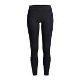 Conta Thermo Lange Hose, Damenleggings mit natürlicher Baumwolle, wärmeisolierende Thermo-Leggings, Lange Unterwäsche, Schwarz Melange, Größe: 38/S