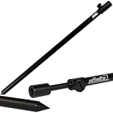 Angel-Berger Magic Baits Black Bankstick Rutenhalter Verschiedene Längen Aluminium (50-85cm)