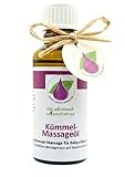 Die Aromaölmanufaktur KÜMMEL MASSAGEÖL für Babys 10ml - Wohltuende Baby Bauchmassage mit 100% natürliche Inhaltsstoffen, Babyöl