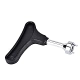 Mokernali Golfschuh Spikes Wrench, Golf Driver Wrench, 9 x 7,5 cm, Robuster Golfschuh-Spikeschlüssel aus Kunststoff + Edelstahl, Spike Schlüssel Golf Schwarz, Golf Driver Tool, für Deine Golfschuhe