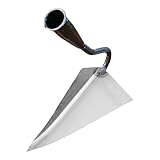 Gartenhacken - Rasenkantenstecher Unkrautjäter Werkzeug | Rutschfeste Vielseitige Handhacke Mit Dreieckiger Klinge Zur Bodenlockerung, Unkrautentfernung Für Rasen & Gartenarbeit