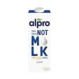 Alpro This is Not Milk 3,5 Prozent – Vegan und milchfrei – Von Natur aus laktosefrei – Reich an Ballaststoffen, Calcium und Vitaminen – 1 x 1 L – Haltbar