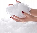 Füllwatte 5kg Ökotex antiallergisch waschbar 95°C hochflauschig Kissenfüllung Bastelwatte Füllmaterial Stopfmaterial, aus Polyester Hohlfaser, Weiß