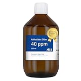 Pestalozzi Apotheke KOLLOIDALES SILBER 40 PPM 500ml | Sonderedition | aus Apothekenherstellung | Vielseitige Anwendung