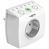 ANSMANN Timer Steckdose AES1.3 / Individuell einstellbare Energiespar-Steckdose mit Countdown Timer für Heizlüfter, Ventilator, Bügeleisen, Kaffeemaschine, Waschmaschine, usw.