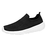 Sneaker Damen, Sneaker Atmungsaktiv Damen Weiss, Bequeme Freizeitschuhe Fashion Laufschuhe Running Sportschuhe Sportsschuhe Tennis Schuhe Leichtgewichts Walkingschuhe Straßenlaufschuhe