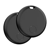 Air Tag Schlüsselfinder, Air Tracker Tag Kompatibel mit Apple Wo ist? APP (Nur iOS), Koffer Tracker für Taschen/Gepäck/Key, Batterielebensdauer EIN Jahr (2er Pack)