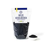 PAKKA - Bio getrocknete Heidelbeeren – naturbelassen und unbehandelt, roh, weich und mürb, ohne Schwefel, Blaubeeren, direkt von Kleinbauern aus dem Balkanbebirge, vegan,125 g (1er Pack)