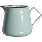 Ritzenhoff & Breker Krug Casa, 330 ml, Servierkrug im Vintage-Look, Mix & Match-Geschirr, Spülmaschinenfest & Mikrowellengeeignet, Porzellan, Blau