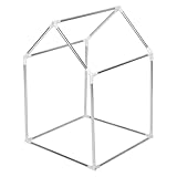 SUPVOX Großer Metall-hühnerstallrahmen Wetterfest für Outdoor Hühnerhaus Kaninchenstall Entenunterstand Vielseitiger Geflügelkäfig Einfacher Aufbau Robustes Gehege für Haustiere