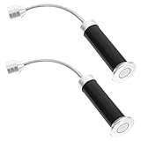 Mipcase 2 Stück Outdoor -Zubehör Grillzubehör Küchenhelfer für Männer Grillleuchten für LKWs Grillgeräte Grilllicht im Freien Kühlergrill leuchtet Kochzubehör Abs Black