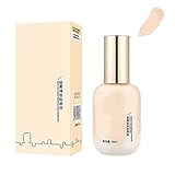 Hydrating Waterproof And Light Long Lasting Foundation, Light Fog Makeup Holding Liquid Foundation, Full Coverage Foundation for All Skin Types, 30ml (White, 10cm)