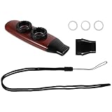 MAGICLULU Kazoo Doppel Loch Kunststoff Kazoo mit Trageschlaufe Kleines Tragbares Musikinstrument für Anfänger Lauter Klang für Musikbegleitung und Bühnenauftritte