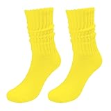 Lange Socken Damen Classic Casual Business Socken Einfarbige Crew Socken Bunte Leichte Sportsocken Baumwolle Socken Slouch Socken Knit Socken Wandersocken Crew Sportsocken Atmungsaktiv Laufsocken