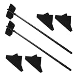 UPKOCH Flötenreinigungsset Flötenreinigungsstab Flötenreiniger Flötenwischer Reinigungsstab Flötenreinigungs Pflegeset Flötenpflegeset Flötenreinigungszubehör Wischerstab