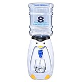 GOODFEER Wasserspender, Mini Getränkespender mit Wassertank und Hahn für Trinkwasserausgabe im Büro, Zuhause oder unterwegs, 2,5 Liter Fassungsvermögen