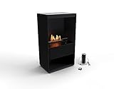 Planika Senso Stove- Automatischer Bioethanolbrenner - Feuerstelle Innen - Bio Brennstoff Ethanol Feuer Indoor - Indoor Bioethanol Kamin - Bioethanol Feuer Innen - Biokraftstoff Heizung